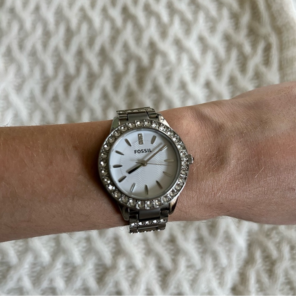 Fossil silver watch - Picture 2 of 8